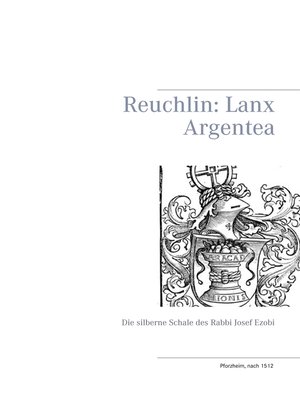 cover image of Reuchlin--Lanx Argentea